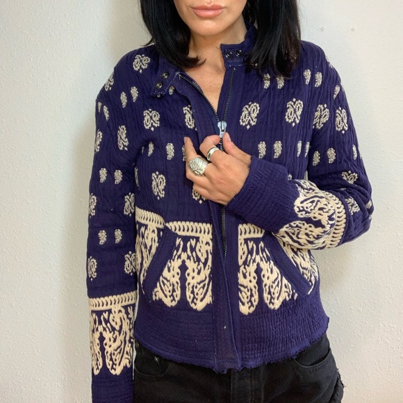 *SOLD 🦊💕* Free People Quilted Jacket - Picture 3 of 4